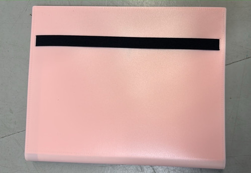 Pink card album binder - pink,
