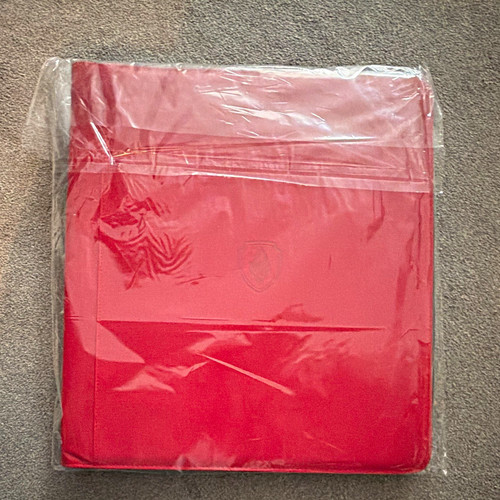 Red pocket binder brand new - 20-pocket,
