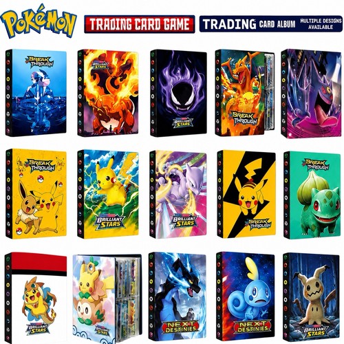 Pokemon trading card - trading, binder
