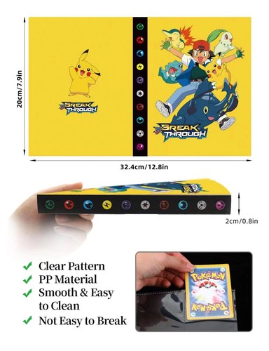 Pokemon cards holder trading - cards,