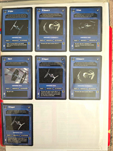 Star wars ccg decipher bulk - star,