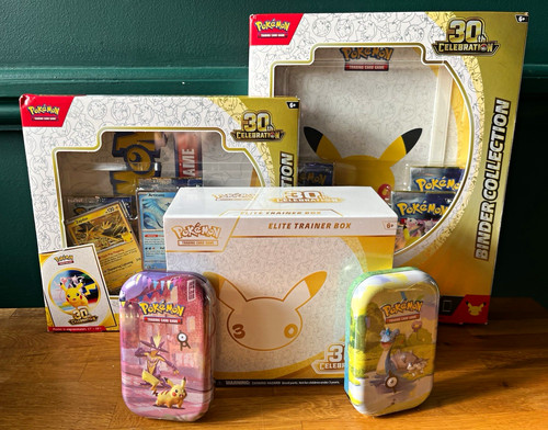 Pokémon tcg 30th - 30th, celebration