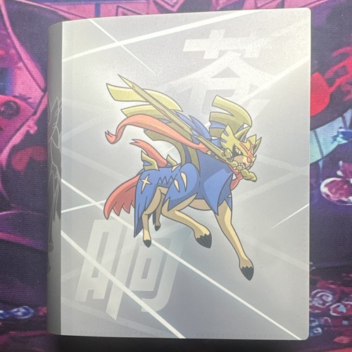 Pokémon tcg zacian pocket - zacian, 4-pocket