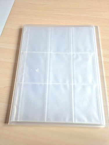 Clear plastic pocket - clear,
