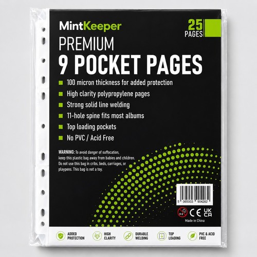 25x trading card - card, pocket